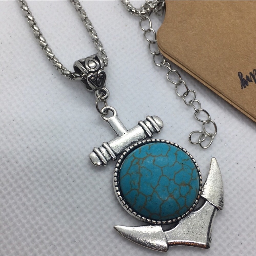Anchor Necklaces - Antique